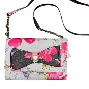 Betsey Johnson Dani Multi Floral Bow Crossbody